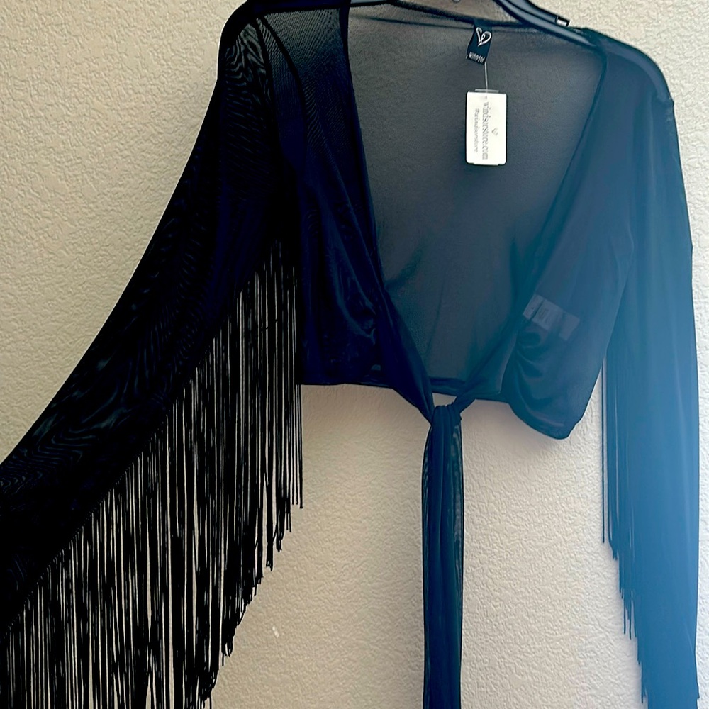 NWT bathing suit coverup top